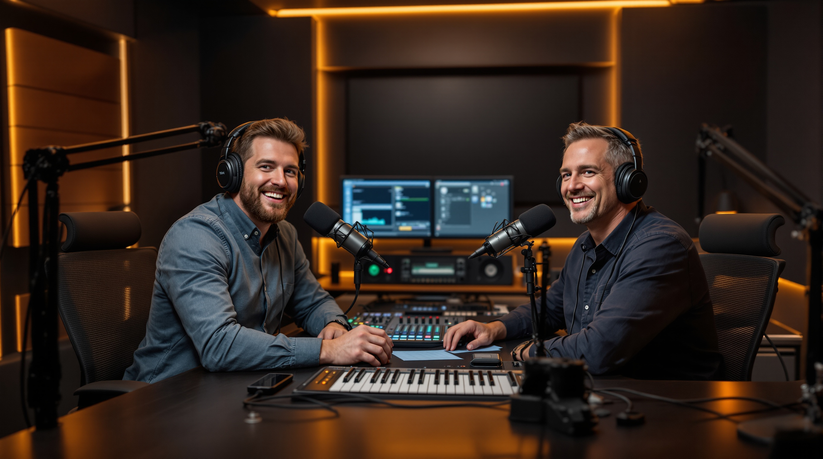 Kirk Corless and Scott Ertz hosting GNC Week in Review podcast